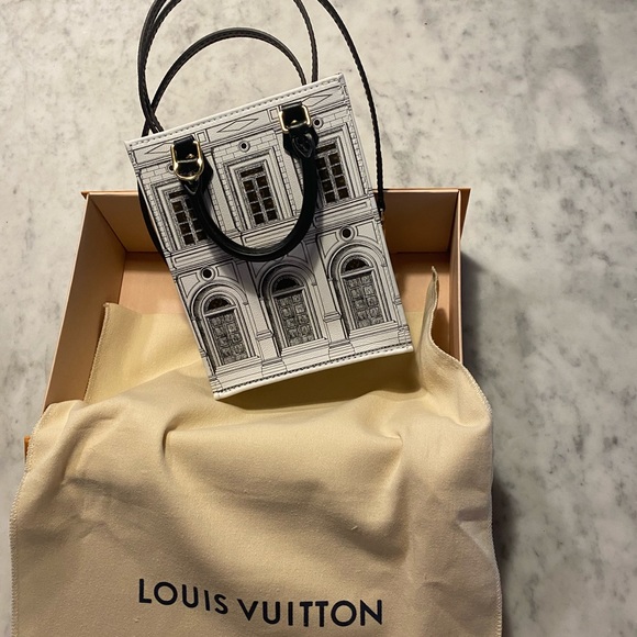 Louis Vuitton Petit Sac Plat bag and charm - Picture 1 of 7